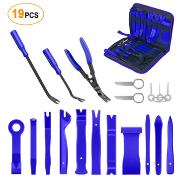 19 Pcs Trim Removal Tool Set Blue